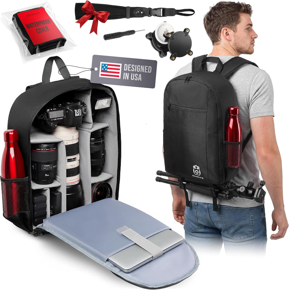 CAMERA BACKPACK (BLACK, 16l)