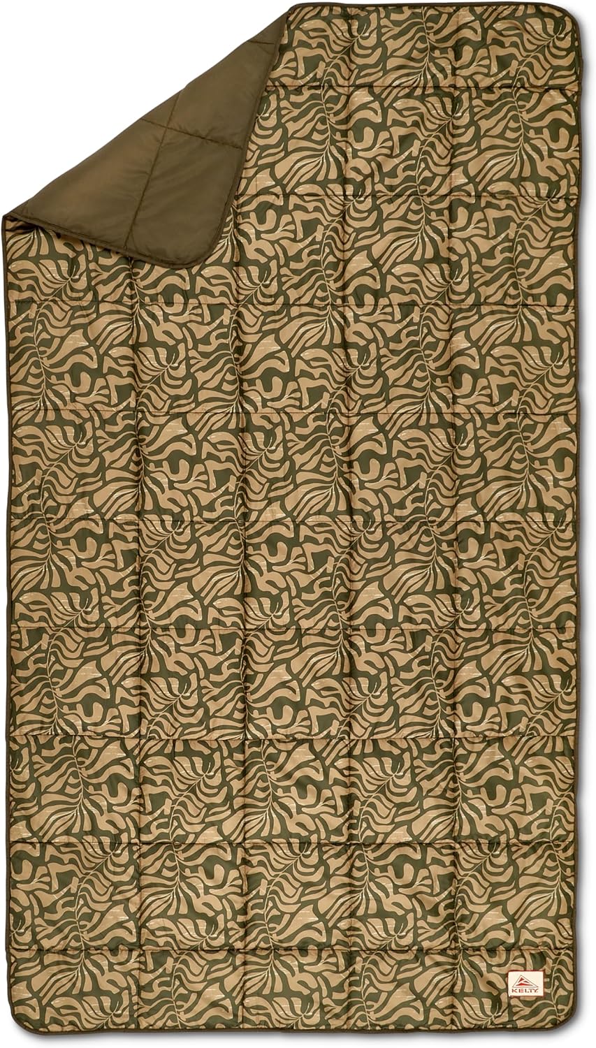 Kelty | Bestie Blanket Fern - Compact, Versatile Large 1P Camp Blanket - Twin