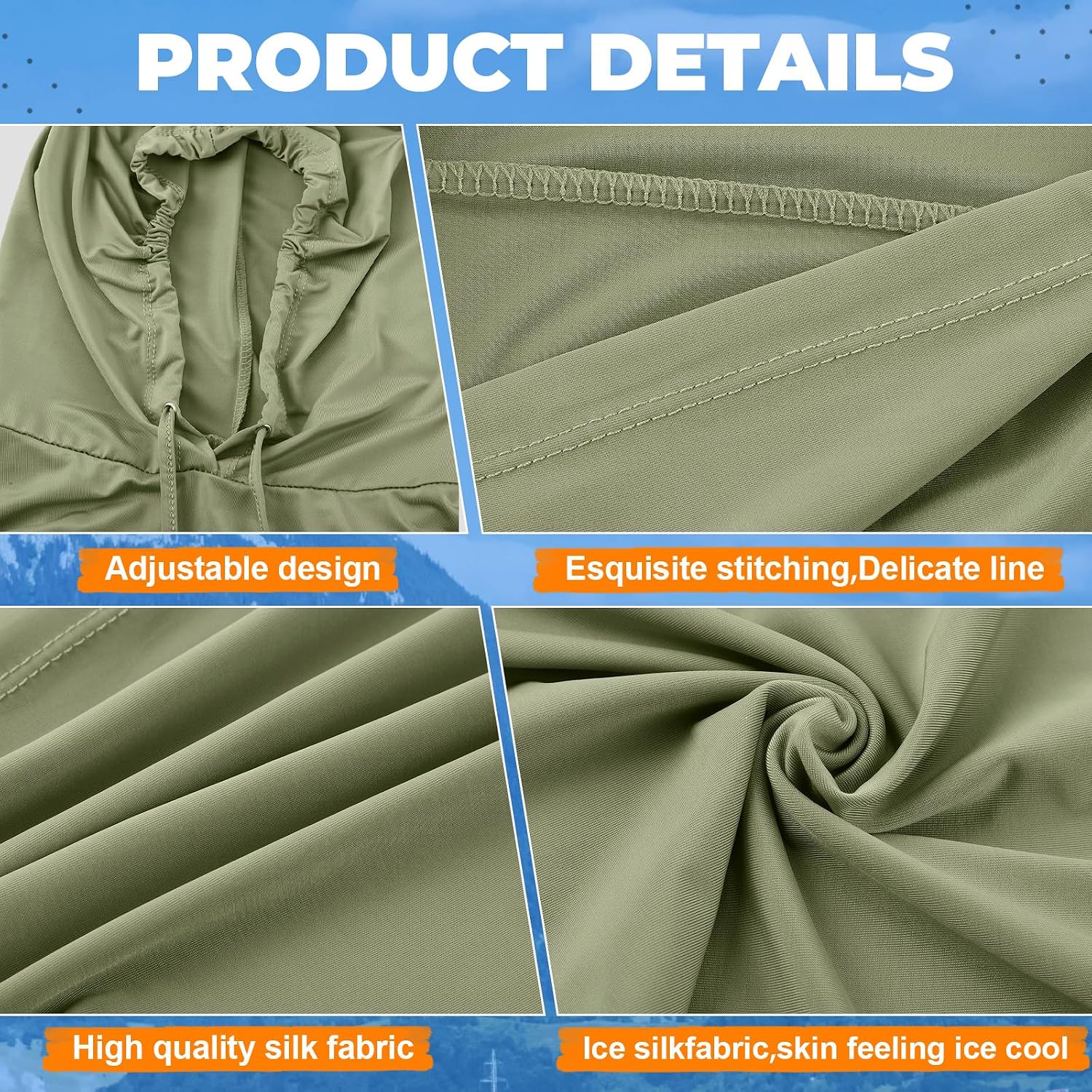 Funtery Summer Cooling Balaclava Mask