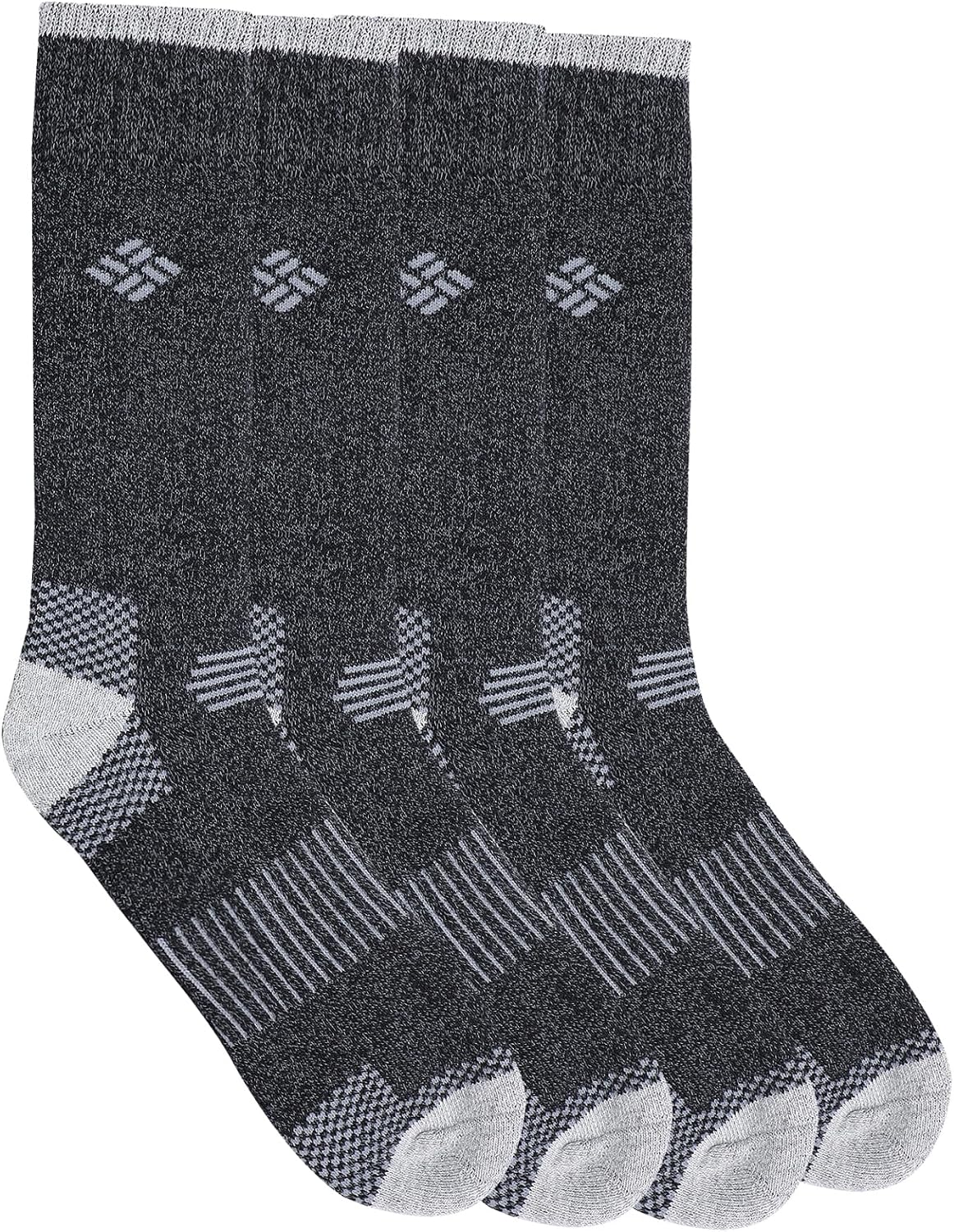 Columbia Mens Moisture Control Basic Crew 4-Pack