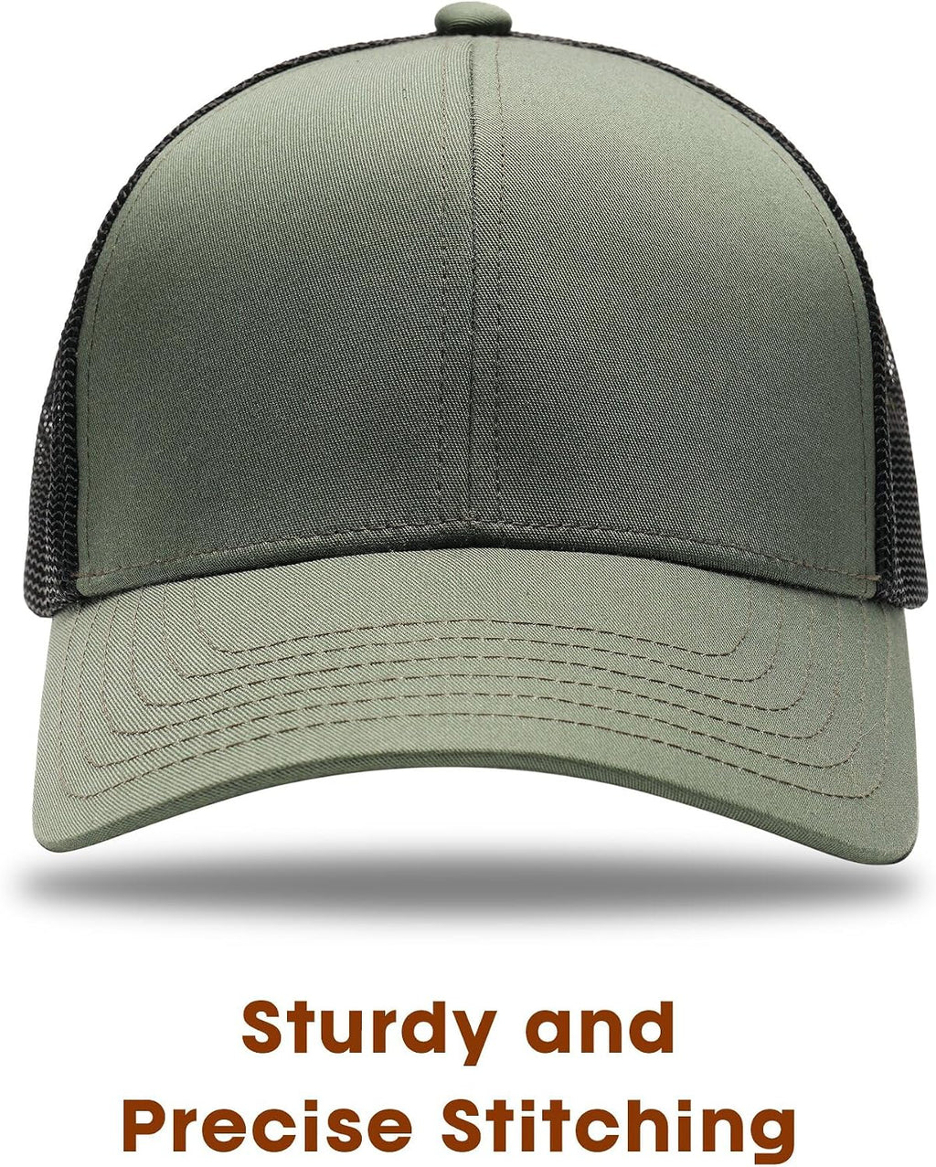 FURTALK Mens Trucker Hat Structured Mesh Baseball Cap Adjustable Classic