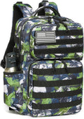 Wotony Military Tactical Backpack for Men Waterproof Daypack 3 Day Assault Pack Molle Bag with Water Bottle Holder