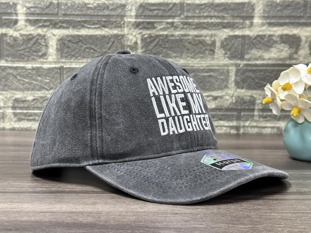 Dad Hat for Father Embroidered Adjustable Baseball Cap for Men Women