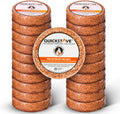 Fire Starters (20 Pack) – Waterproof Emergency Fuel Disks for Camping Essentials, Wood Stove, Fireplace, Fire Pit, Survival Kit, Campfire & Outdoor Accessories