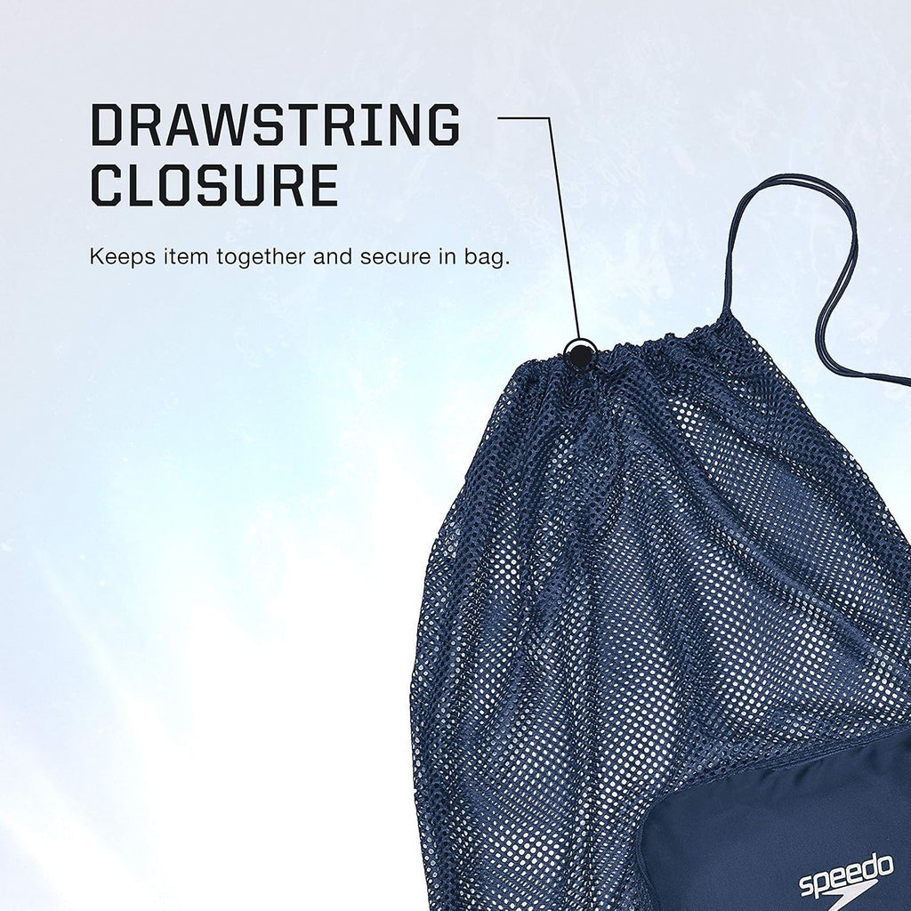Speedo Drawstring Ventilator Mesh Equipment Bag