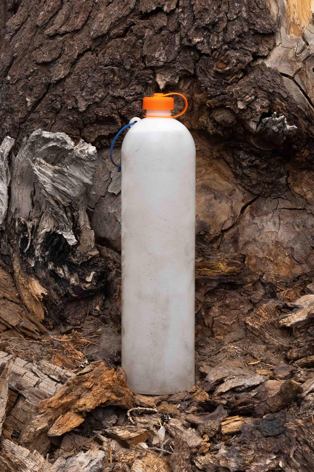 Cnoc Outdoors ThruBottle 1L Hard Sided Bottle with Slim, Lightweight Design and 28mm Neck Compatible with Most Water Filters - Reusable, Recyclable Bottle for Hiking, Backpacking, and Travel