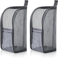 Upgrade Portable Lightweight Travel Toiletry Bag, 2026 New Standing Toiletry Bag EVA Large Capacity Mesh Travel Storage Bag, Foldable Hanging Makeup Bag Cosmetic Organiser Storage (2, Gray)