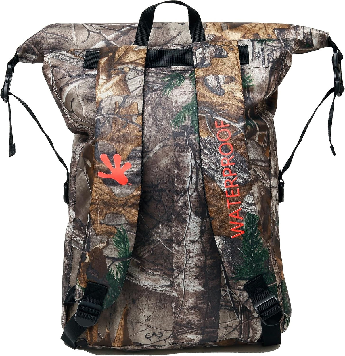 geckobrands Lightweight 30L Waterproof Backpack - Lightweight Watertight Outdoor Bag Hiking Traveling Light Water Activities
