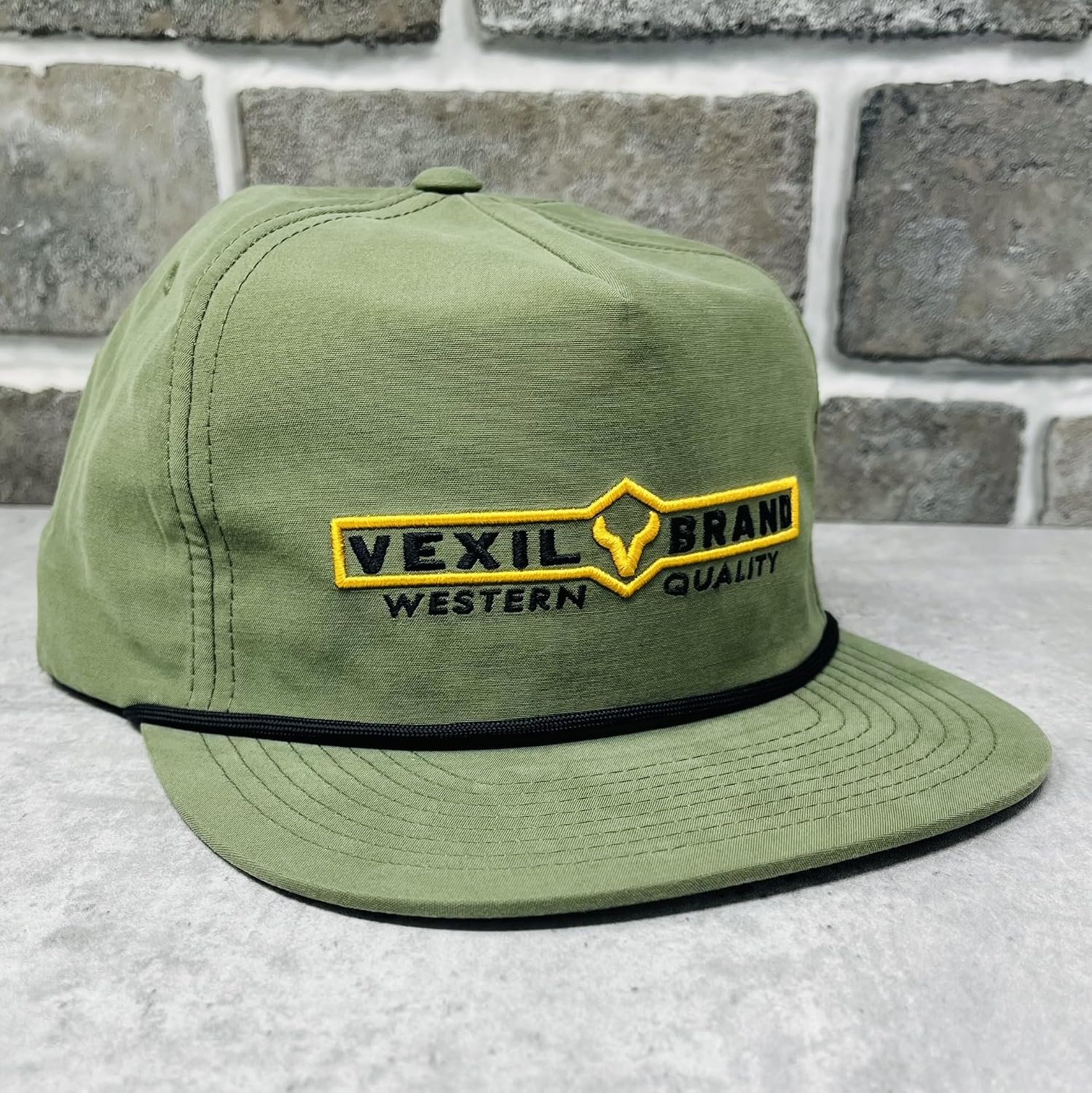 Vexil Unstructured Adjustable Snapback Western Lifestyle Rodeo Southwest Inspired Brand Patch Hat