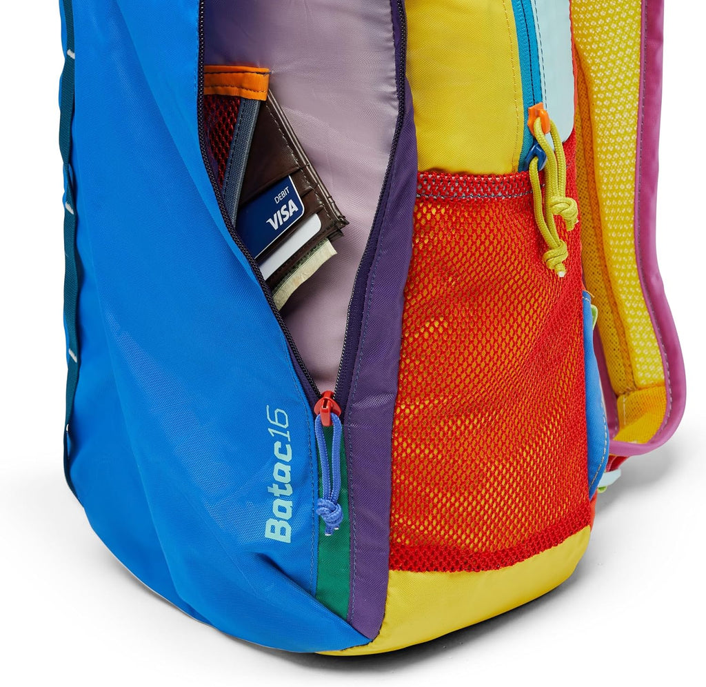 Cotopaxi Batac 16l Backpack Del Dia - One Of A Kind! No Bags Are The Same!