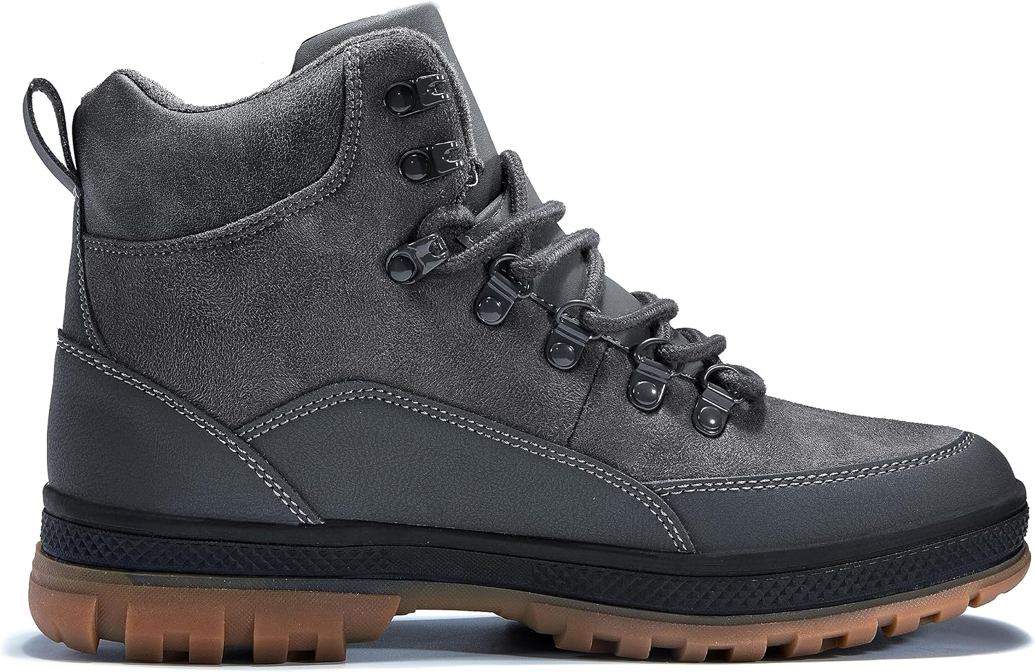 Wondamo Men's Winter Hiking Snow Boots