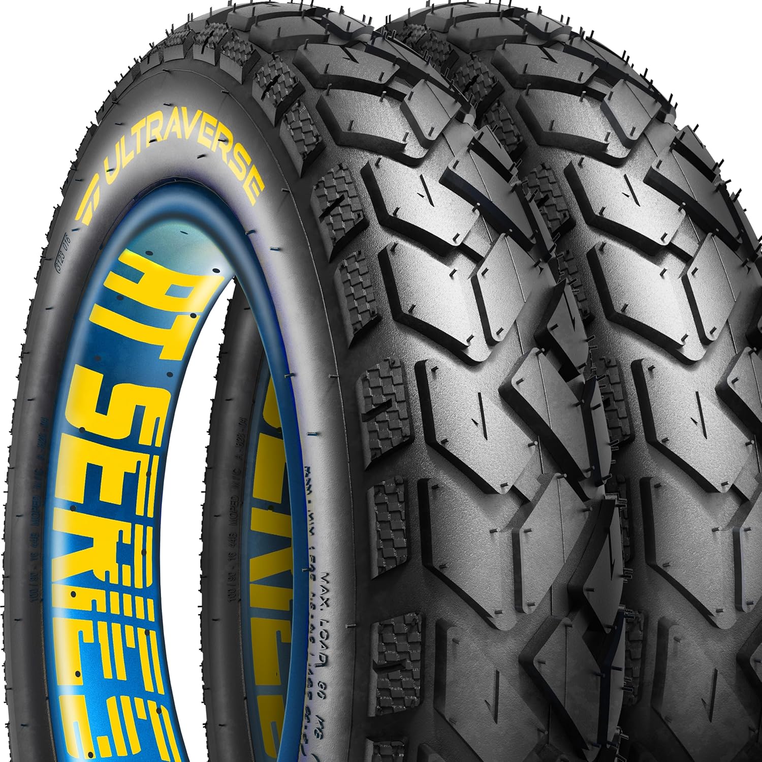 Ultraverse 20x4.0 E-Bike Fat Tire, All-Terrain Tread, 2 Units