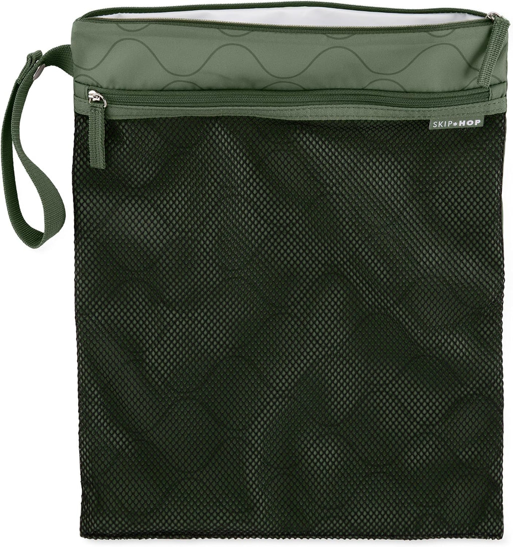 Skip Hop Waterproof Wet Dry Bag, Grab & Go, Sage