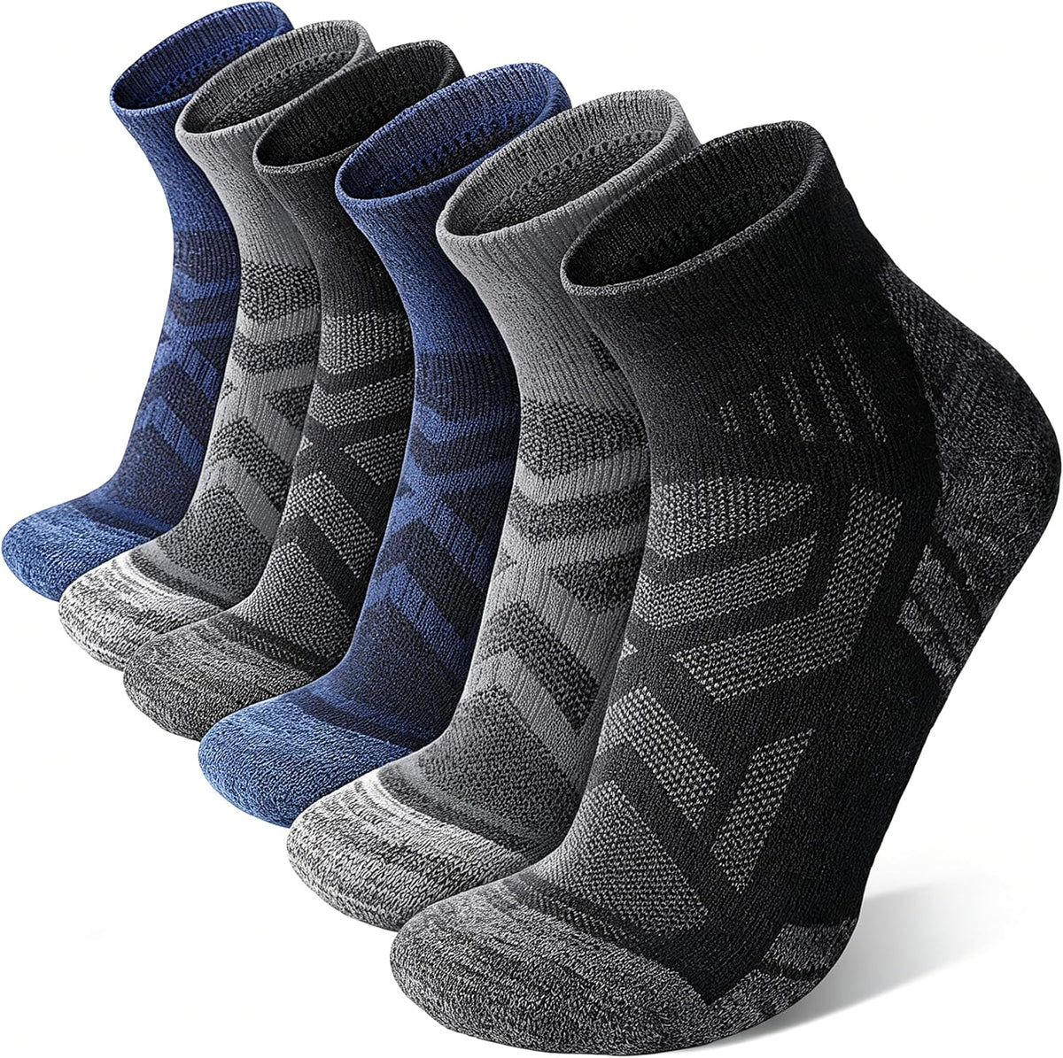 ANTSANG Merino Wool Quarter Ankle Hiking Running Socks for Women and Men