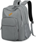 abshoo Classical Basic Womens Travel Backpack For College Men Water Resistant Bookbag (Grey)