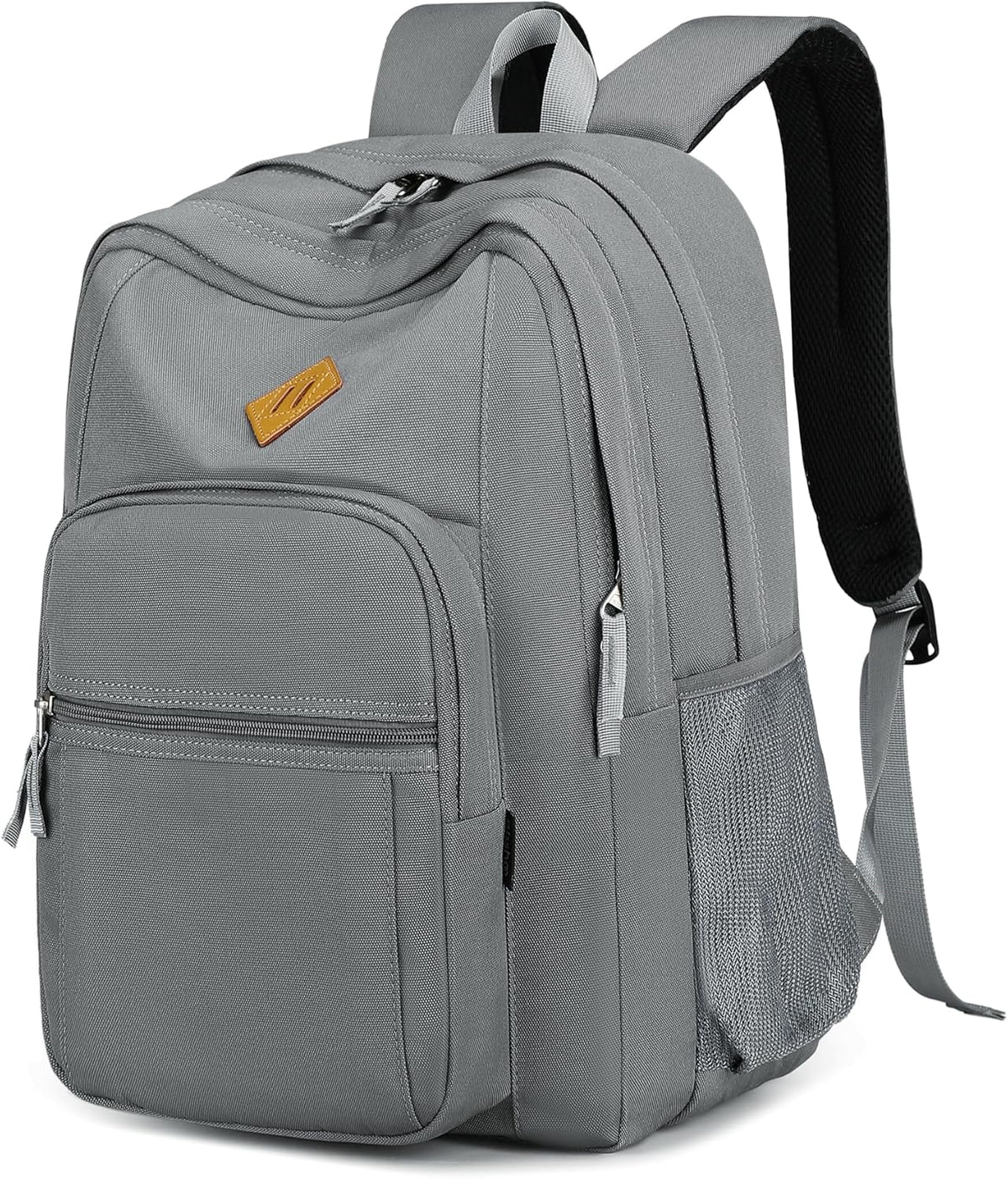 abshoo Classical Basic Womens Travel Backpack For College Men Water Resistant Bookbag (Grey)