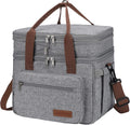 Maelstrom 23L Insulated Lunch Box, Expandable Double Deck Cooler Bag