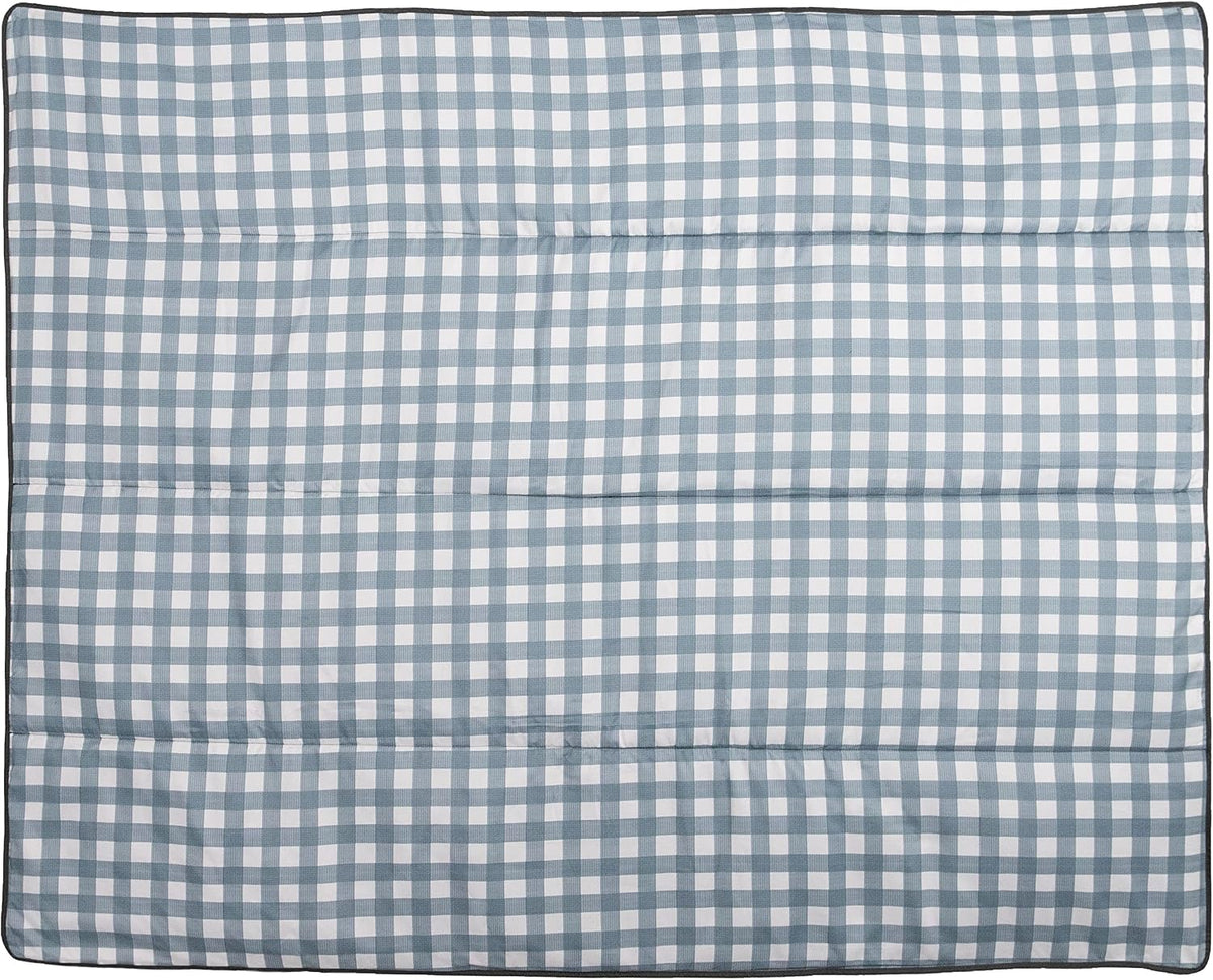 Outdoor Adventure Blanket | Picnic Blue | Soft Pad with Shoulder Strap