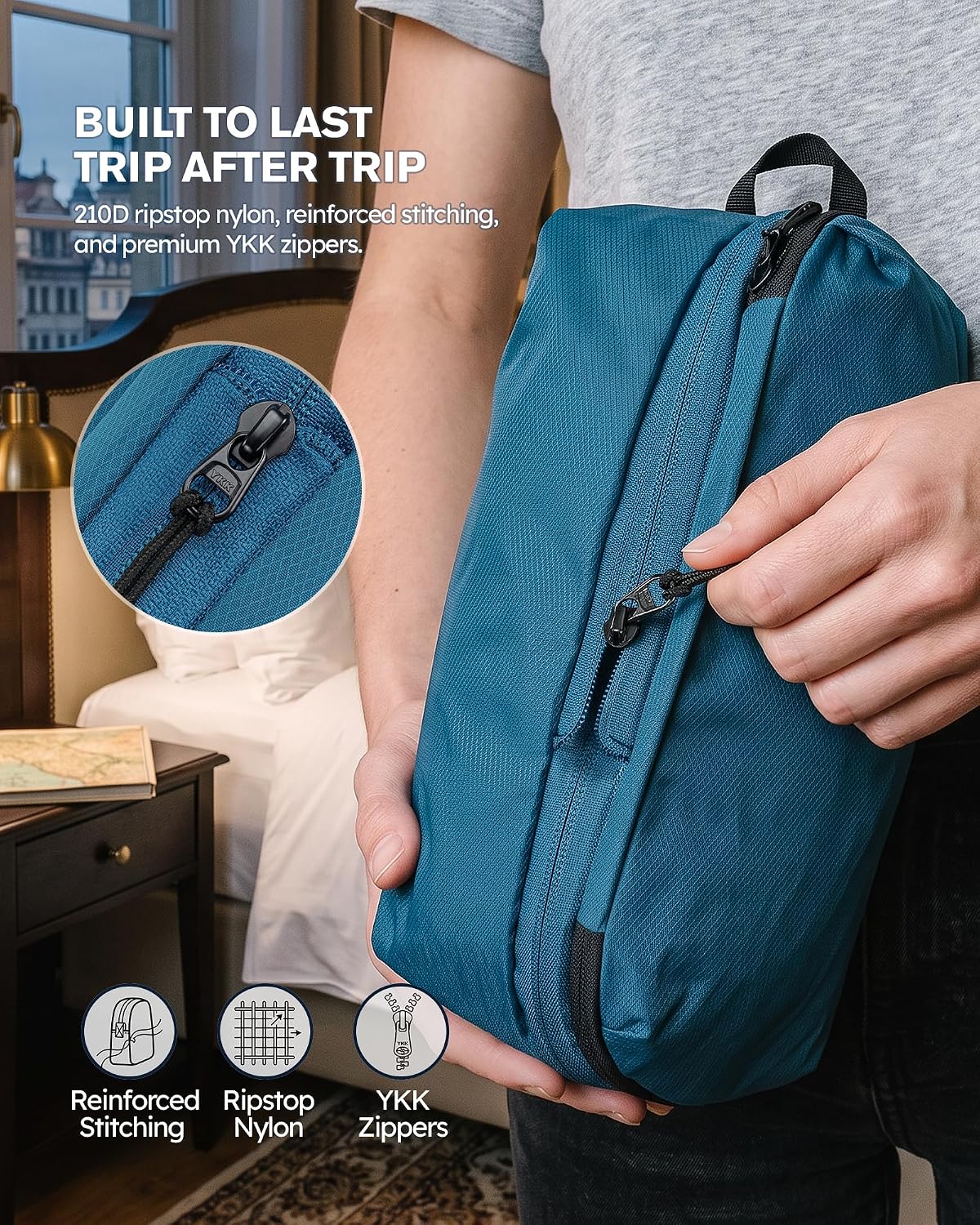 Compression Packing Cubes Ultralight 7PCS Luggage Travel Organizer Bags Set