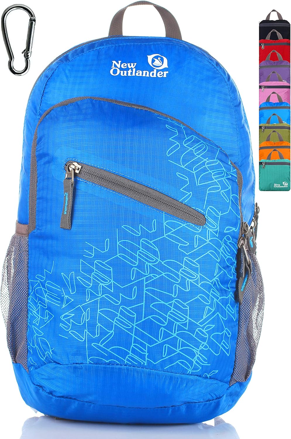 Outlander 20L/33L- Most Durable Packable Lightweight Travel Hiking Backpack Daypack (Dark Teal, 20L)