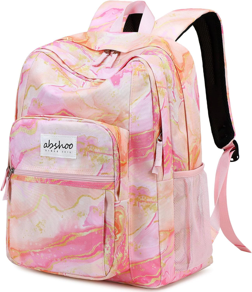 abshoo Classical Basic Womens Travel Backpack For College Men Water Resistant Bookbag (Grey)