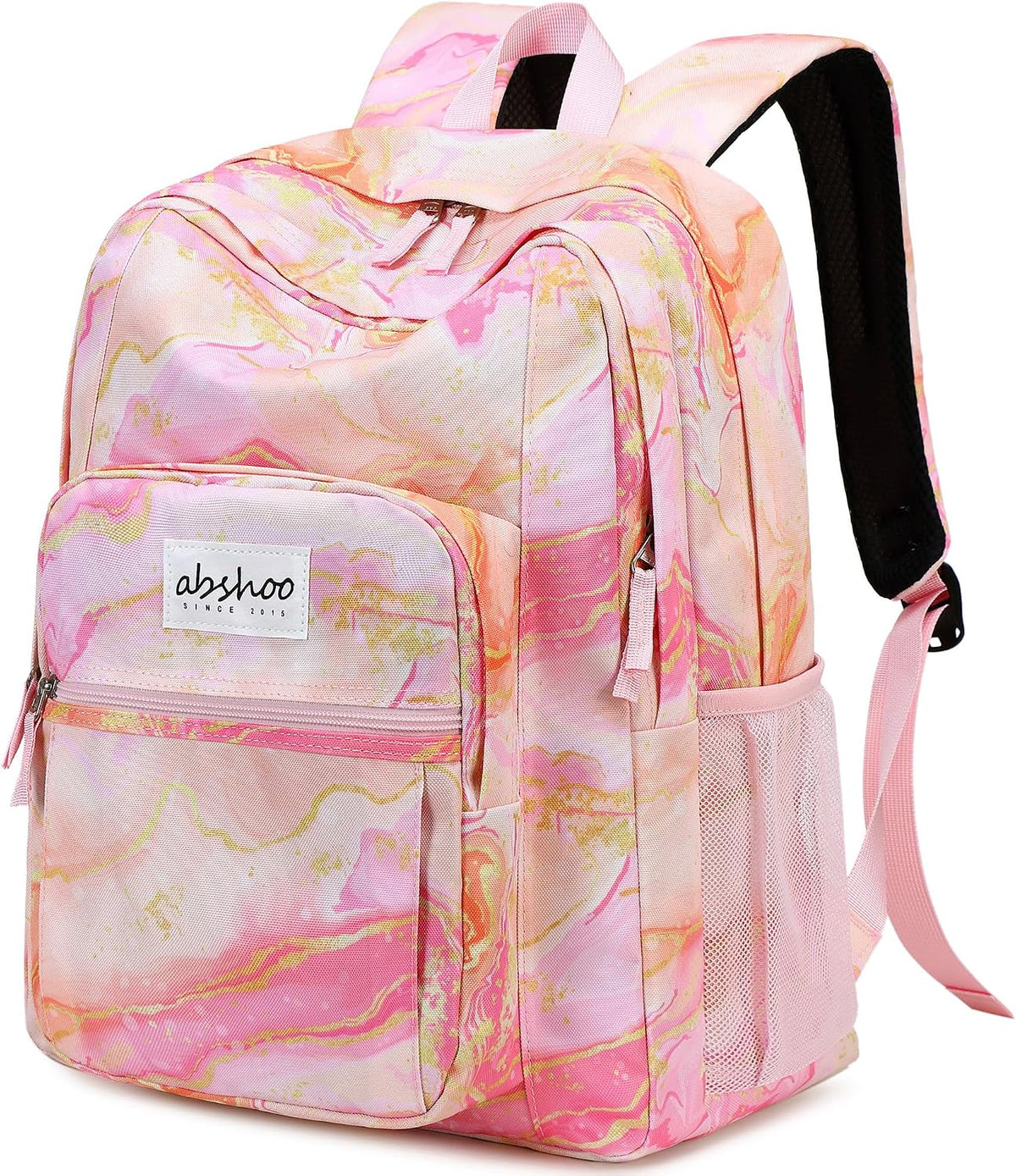 abshoo Classical Basic Daisy Womens School Backpack For College Teen Girls Water Resistant Bookbag (Daisy Purple)