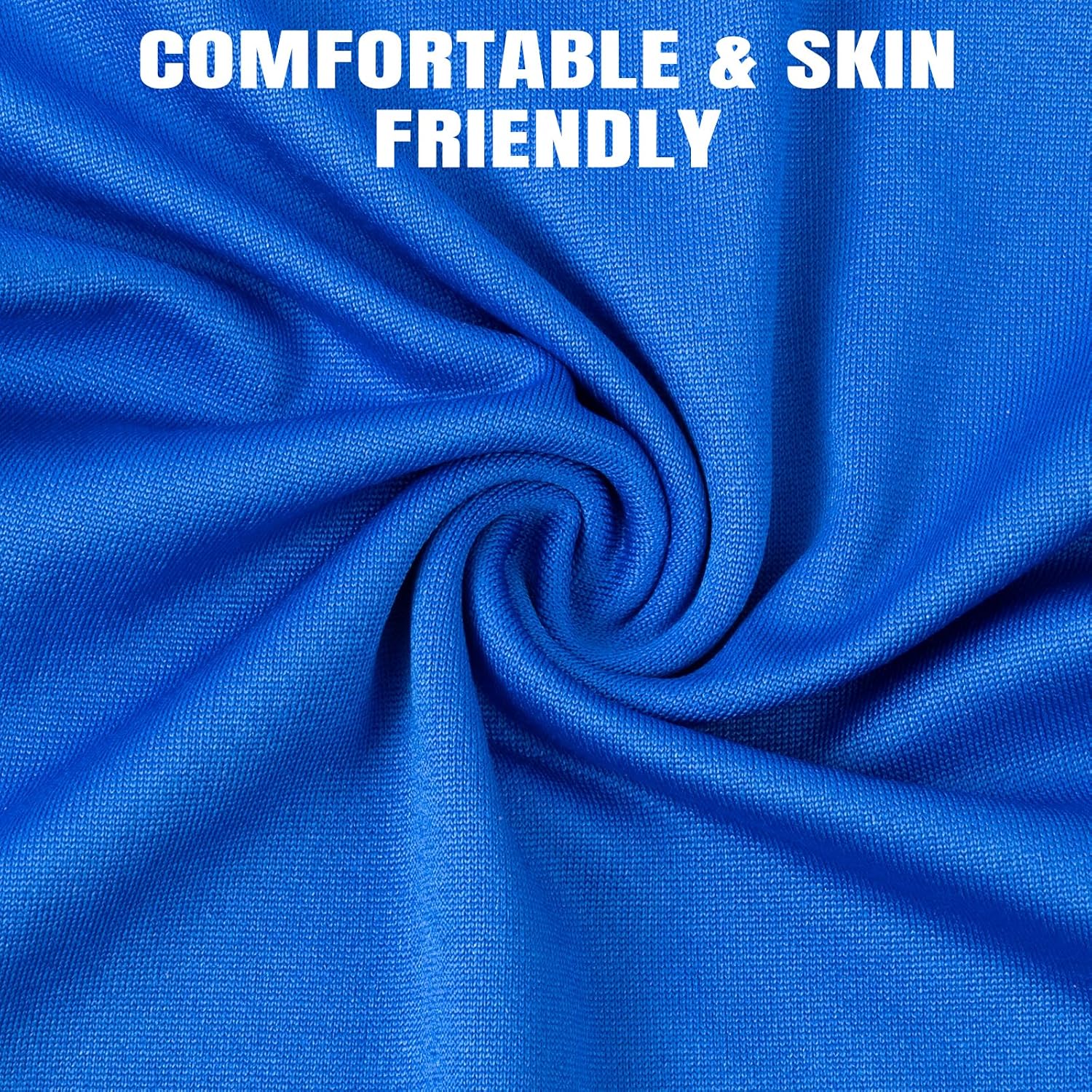 HONGTEYA 6 Pack Summer Neck Gaiter, UV Protection Cooling Face Mask Breathable Bandana Head Scarf Face Cover for Men Women