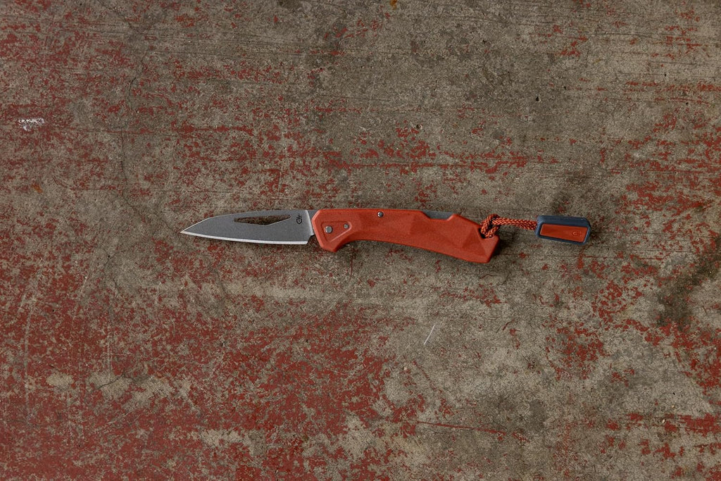 Gerber Gear LST Mini - Lightweight Folding Pocket Knife for Hiking, Camping - EDC Tool - Durable Stainless Steel Blade - Orange