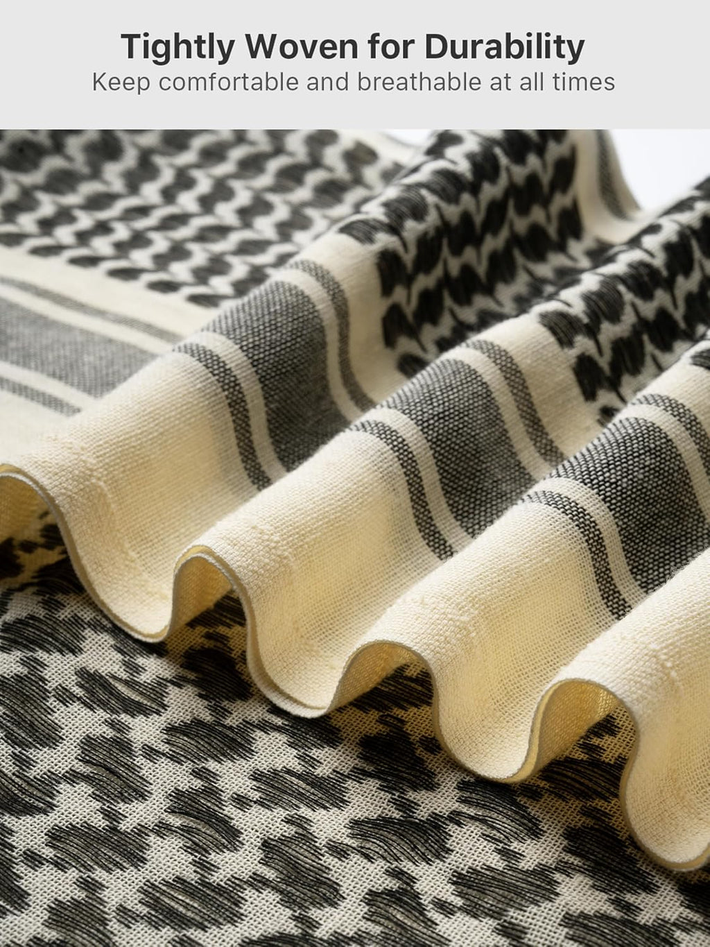 FREE SOLDIER Shemagh Keffiyeh Scarf for Men