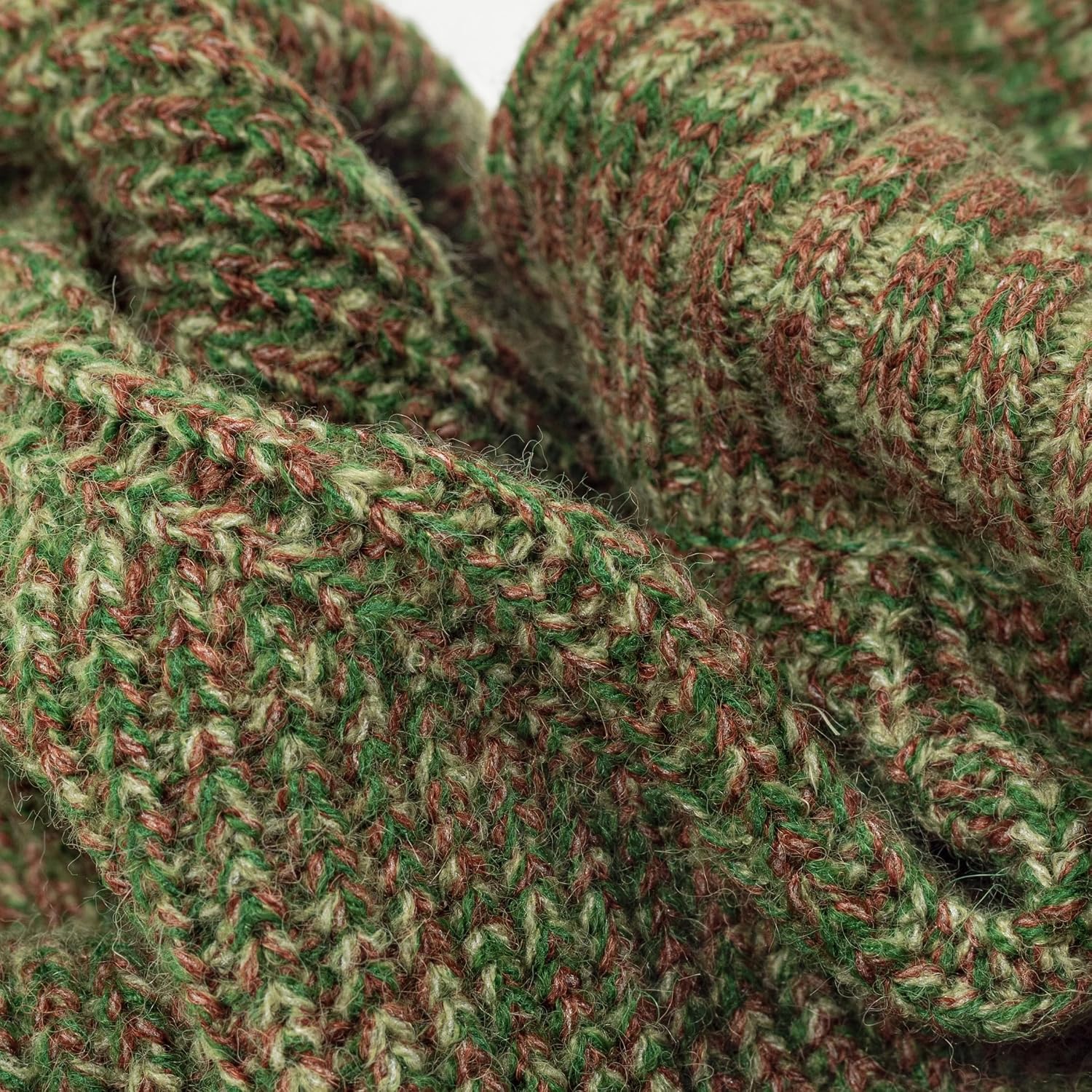 Fitwarm Knitted Turtleneck Dog Sweater, Thermal Dog Winter Clothes for Small Dogs Boy Girl, Holiday Pet Outfit, Heather Green, Medium