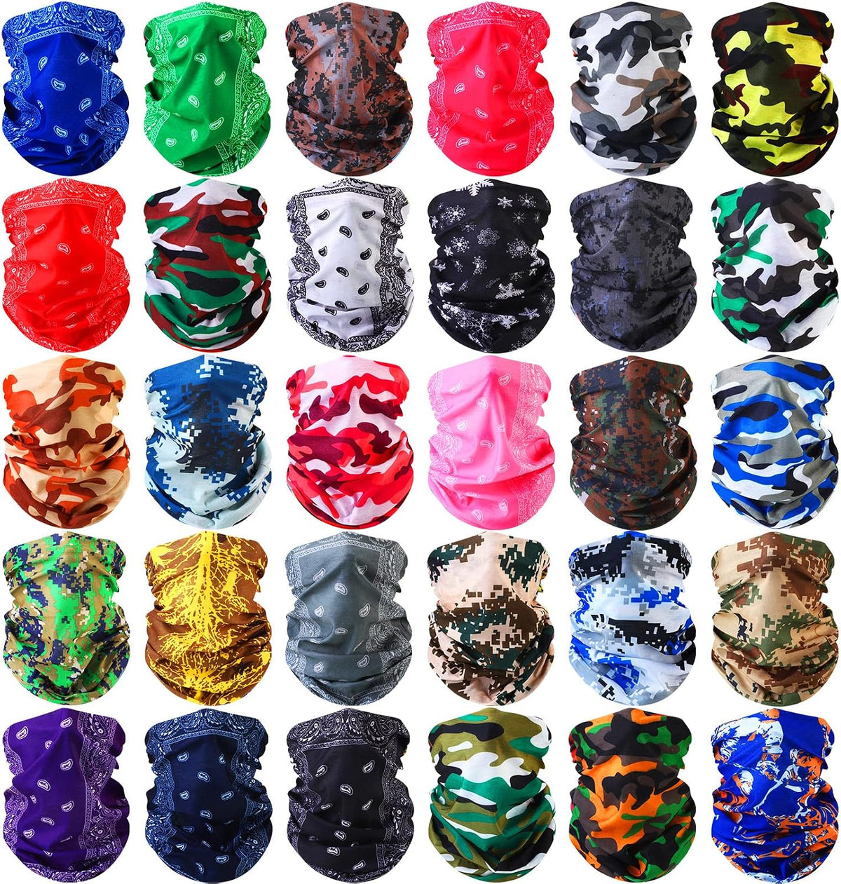 Tarpop Neck Gaiters for Men Women Sports Running