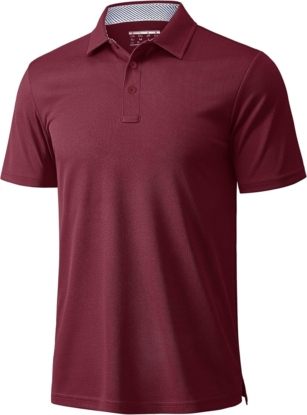 MAGCOMSEN Mens Polo Shirts Short Sleeve Moisture Wicking Performance Collared Shirt Athletic Casual Golf Polos