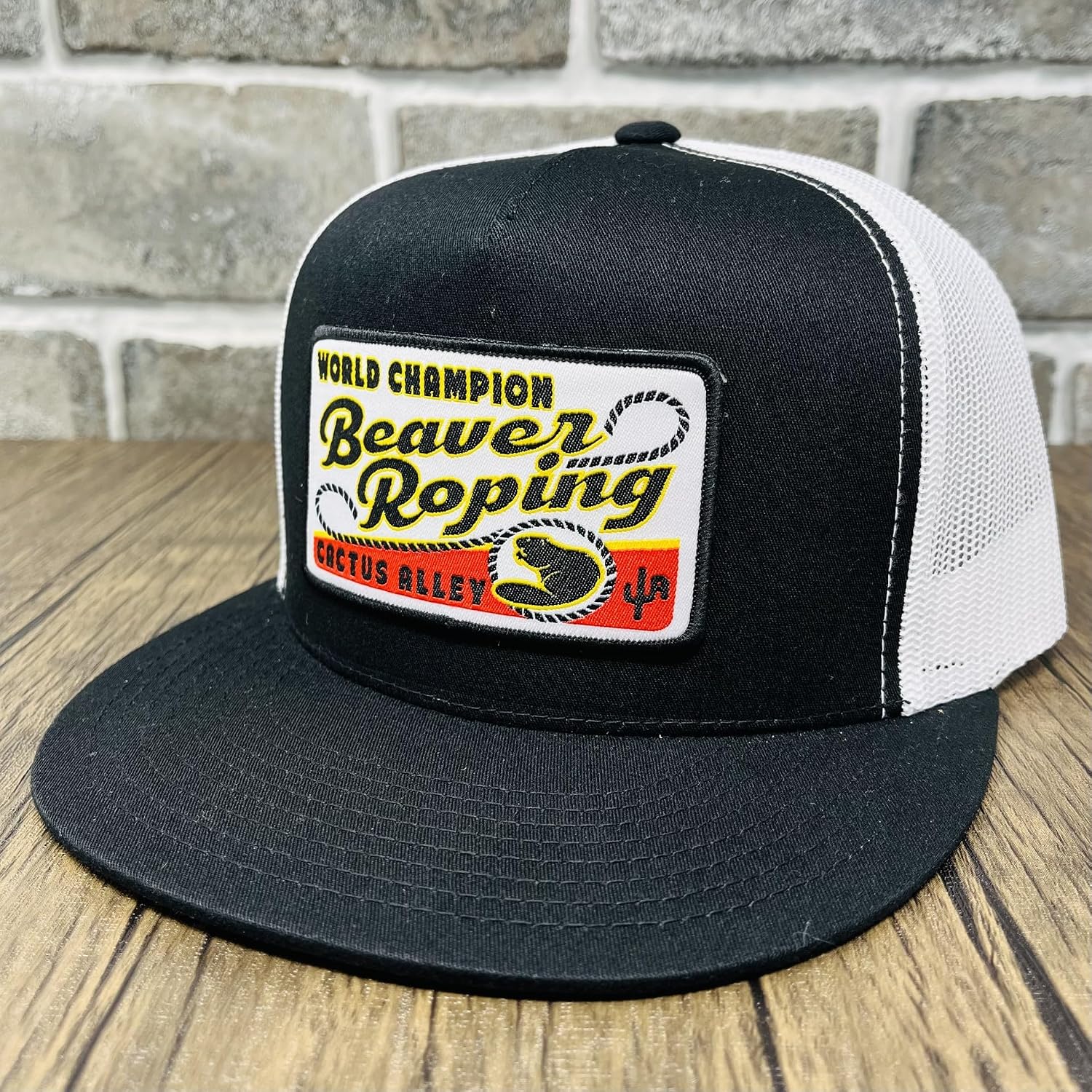 CACTUS ALLEY HAT CO. Western Lifestyle Texas Ranch Rodeo Inspired Adjustable Snapback Patch Hat