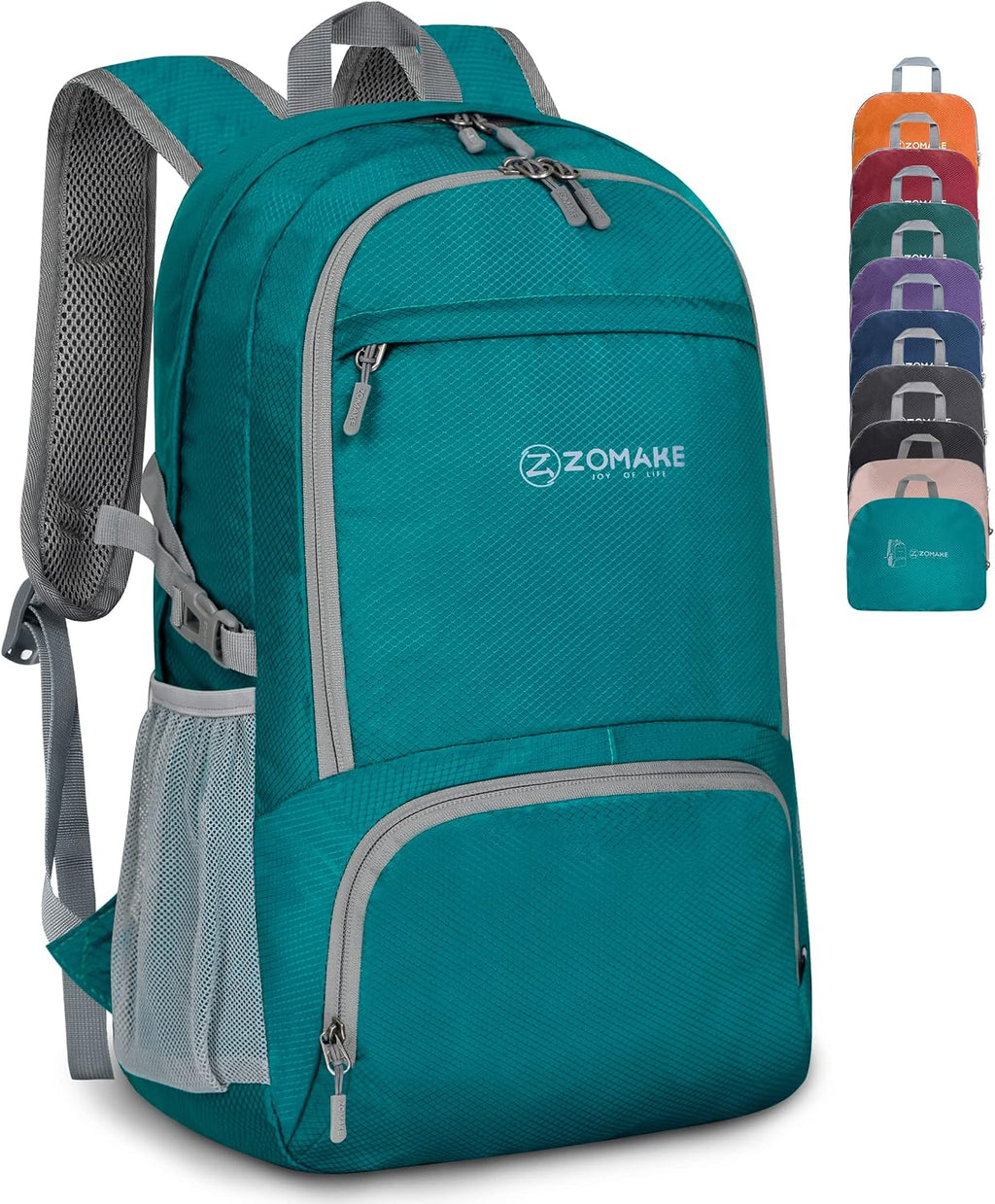 ZOMAKE Lightweight Packable Backpack 30L, Foldable Travel Hiking Daypack