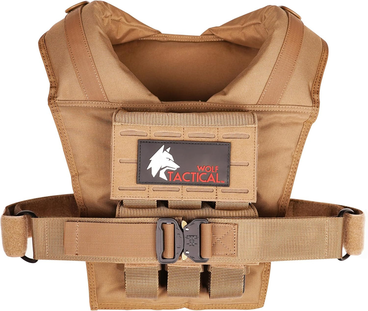 WOLF TACTICAL Weighted Training Vest - Weighted Vest Men Strength Training Weight Vests Workout Vest Weight Vest for Men