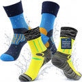 RANDY SUN Waterproof Breathable Socks, [SGS Certified] Unisex Skiing Trekking Hiking Wading Trail Socks