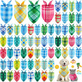 Geyoga 60 Pcs Dog Bandanas Bulk Summer, Pet Scarf Bibs for Dogs Cats