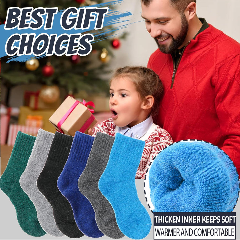 EBMORE Kids Merino Wool Hiking Thermal Winter Socks
