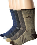 Columbia Mens Moisture Control Basic Crew 4-Pack