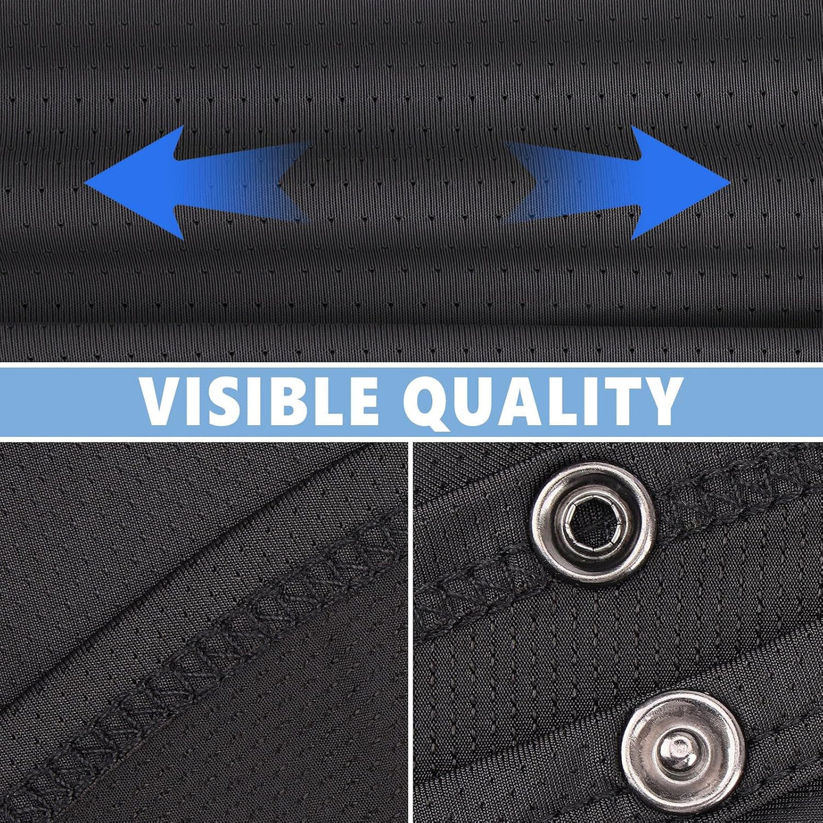 YANIKY Adjustable UV Sun Protection Neck Drape, 2-in-1 Multifunctional Sun Protection Mask, Neck Flap Addon for Ball Caps