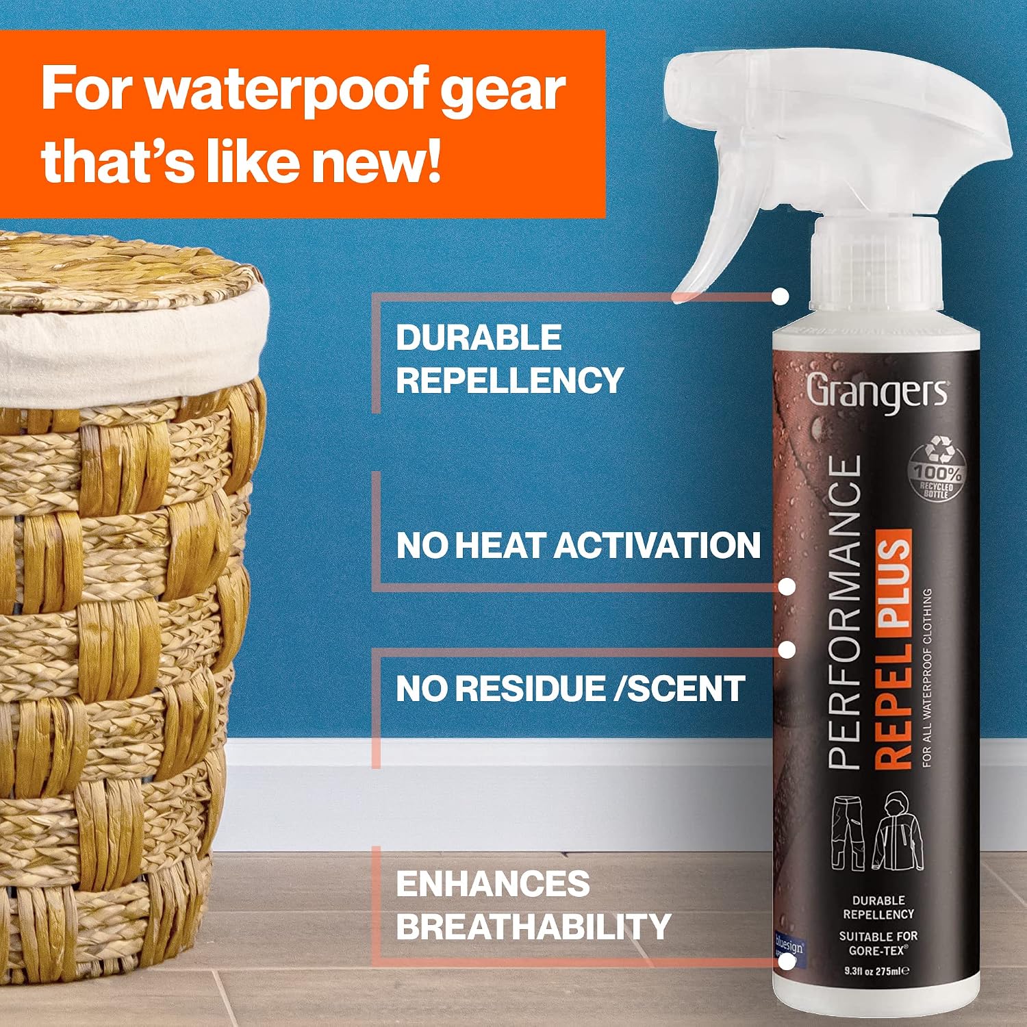 Grangers Performance Repel Plus (500ml/16.9fl oz)