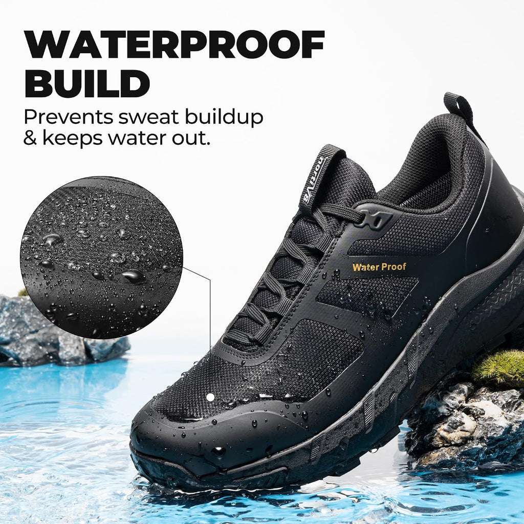 NORTIV 8 Men's Waterproof Hiking Shoes