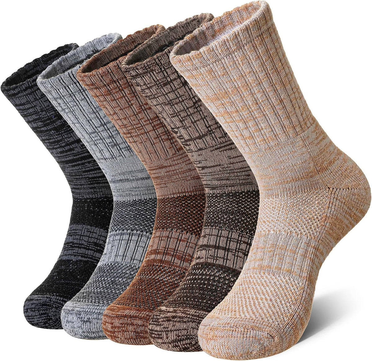 DoSmart Merino Wool Hiking Winter Boot Work Crew Socks for Women Men