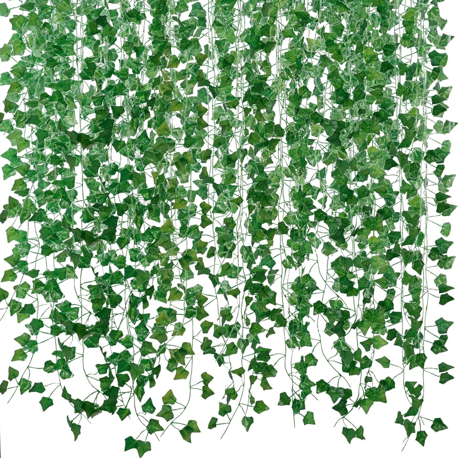 Freyalife Fake Vines for Room Decor(24Pack168Ft) Aesthetic Artificial Plant Ivy Leaves Hanging Greenery Garlands for Home Bedroom Wall Wedding Christmas Party Office patio Indoor, Outdoor Garden Décor