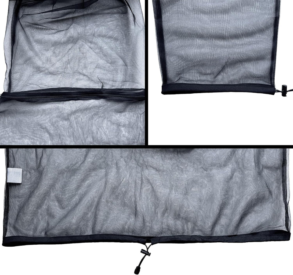 Universal Backpackers Mosquito Net Jacket for Mosquitoes & Bug Protection - Outdoor Insect Netting Resistent Clothes