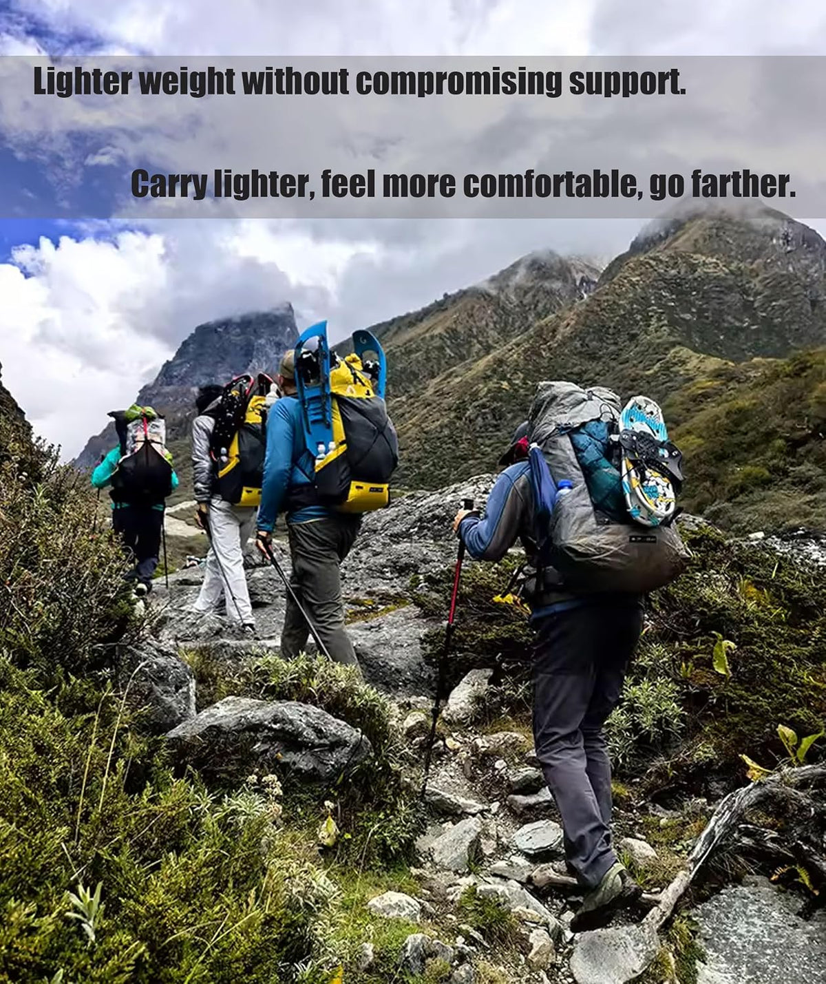3F UL GEAR 30L+10L UHMWPE Ultralight Waterproof Hiking Backpack Daypack Outdoor Camping Travel Backpack for Men Women (Elegant Black, Large)