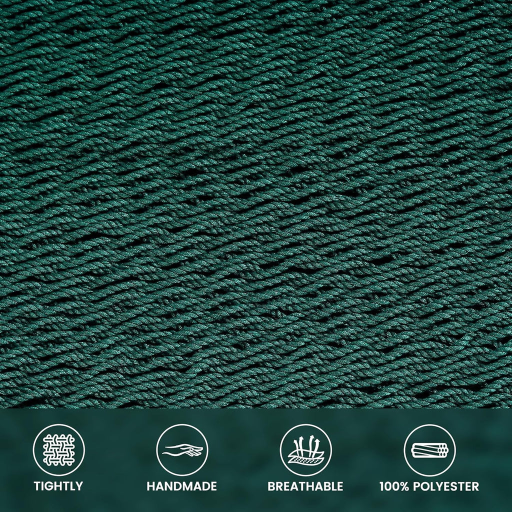 Lazy Daze 2 Person Caribbean Rope Hammock, Handwoven Double Hammock