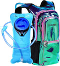 Sojourner Hydration Pack, Hydration Backpack - Water Backpack with 2l Hydration Bladder, Festival Essential - Rave Hydration Pack Hydropack Hydro for Hiking, Running, Biking, Festival Gear