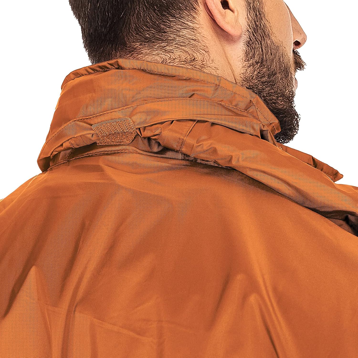 33,000ft Men's Packable Rain Jacket Lightweight Waterproof Golf Raincoat