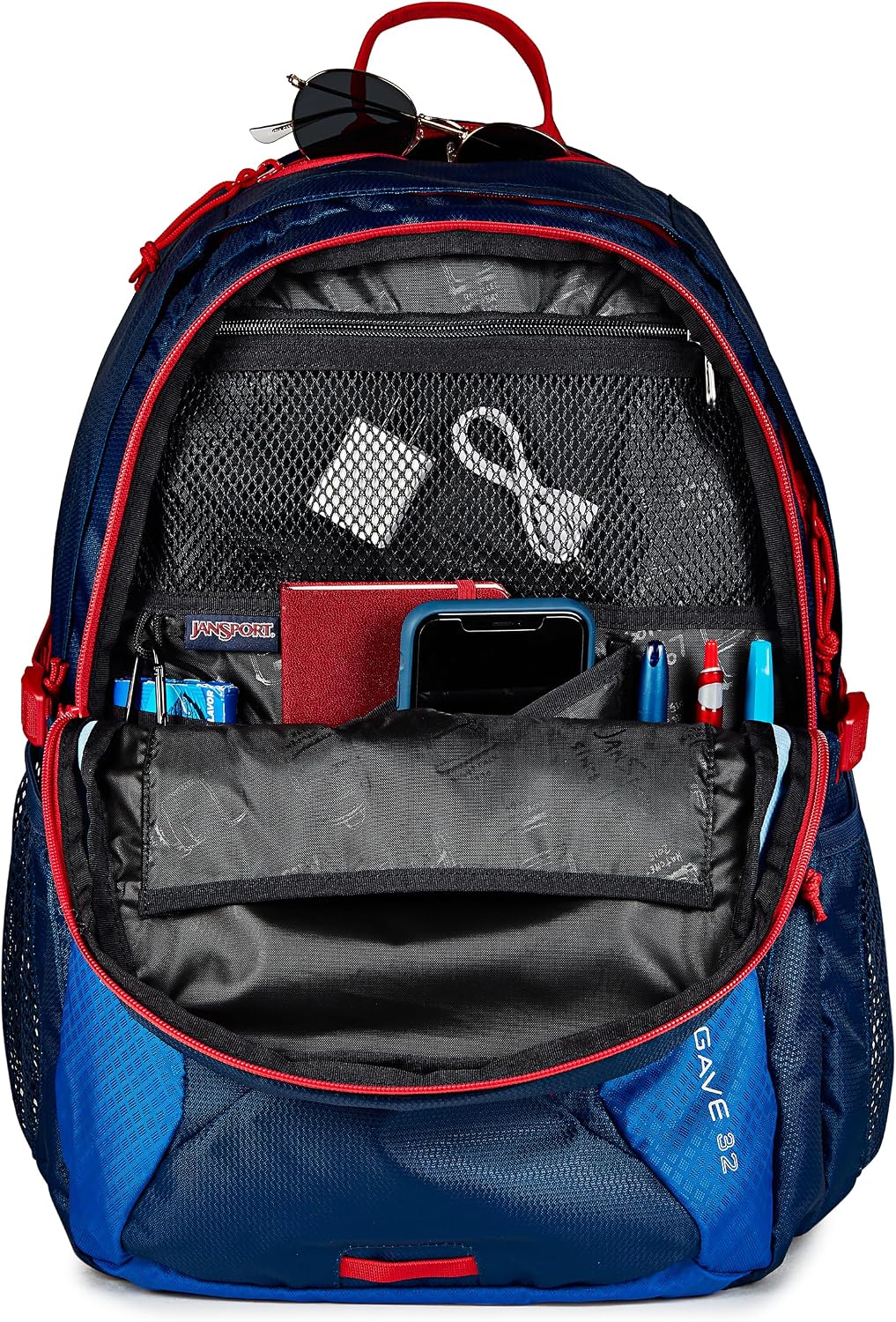 JanSport 32L Agave Hiking Backpack - 15 In Laptop, Navy